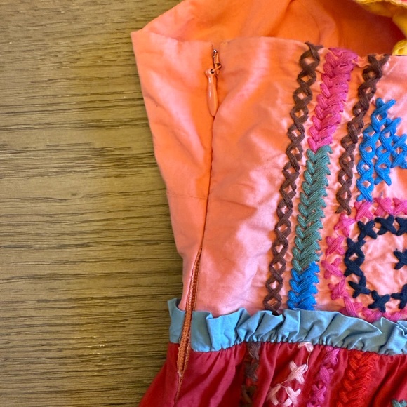 FARM Rio Colorblocked Mini Dress Size medium - Picture 9 of 13